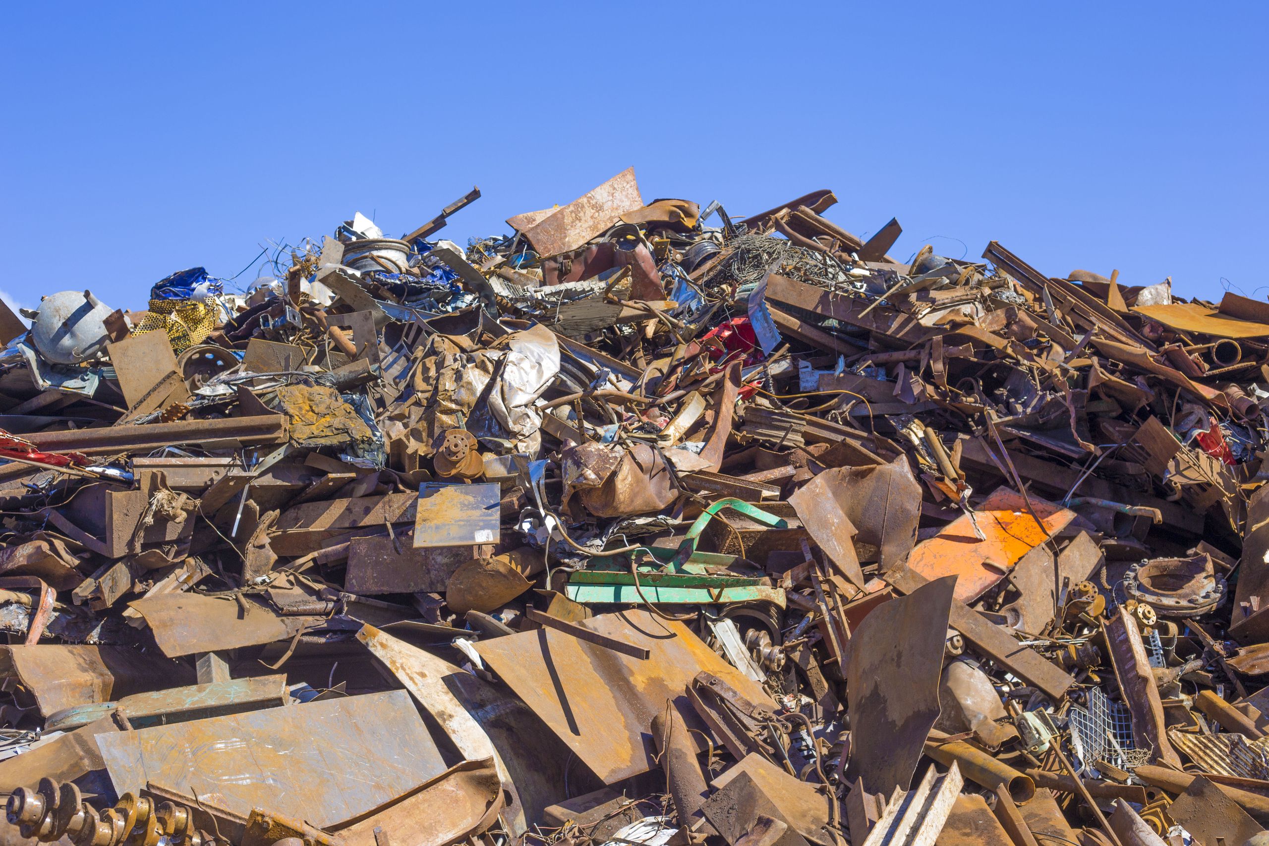decorative image: scrap metal