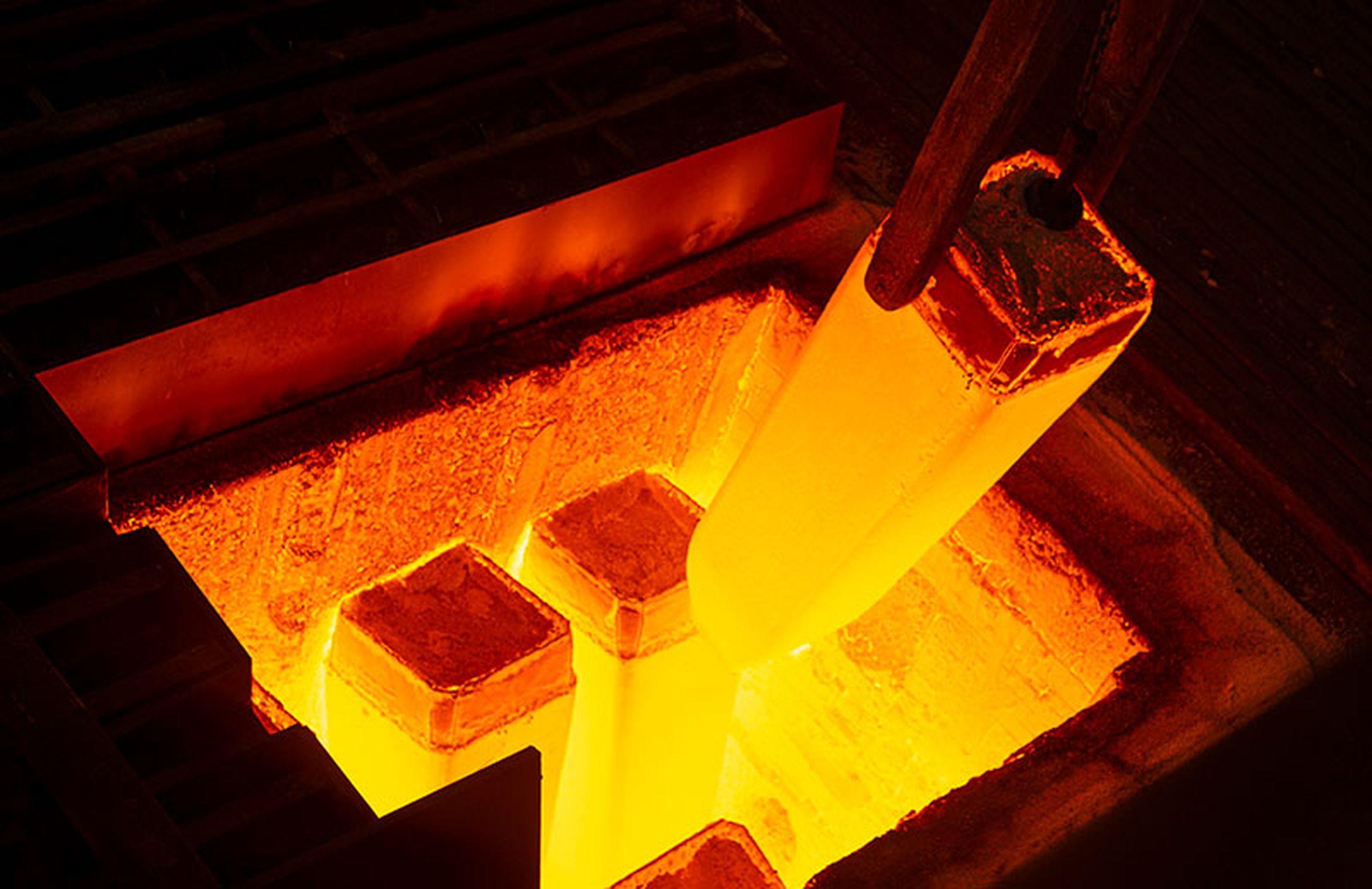 hot steel