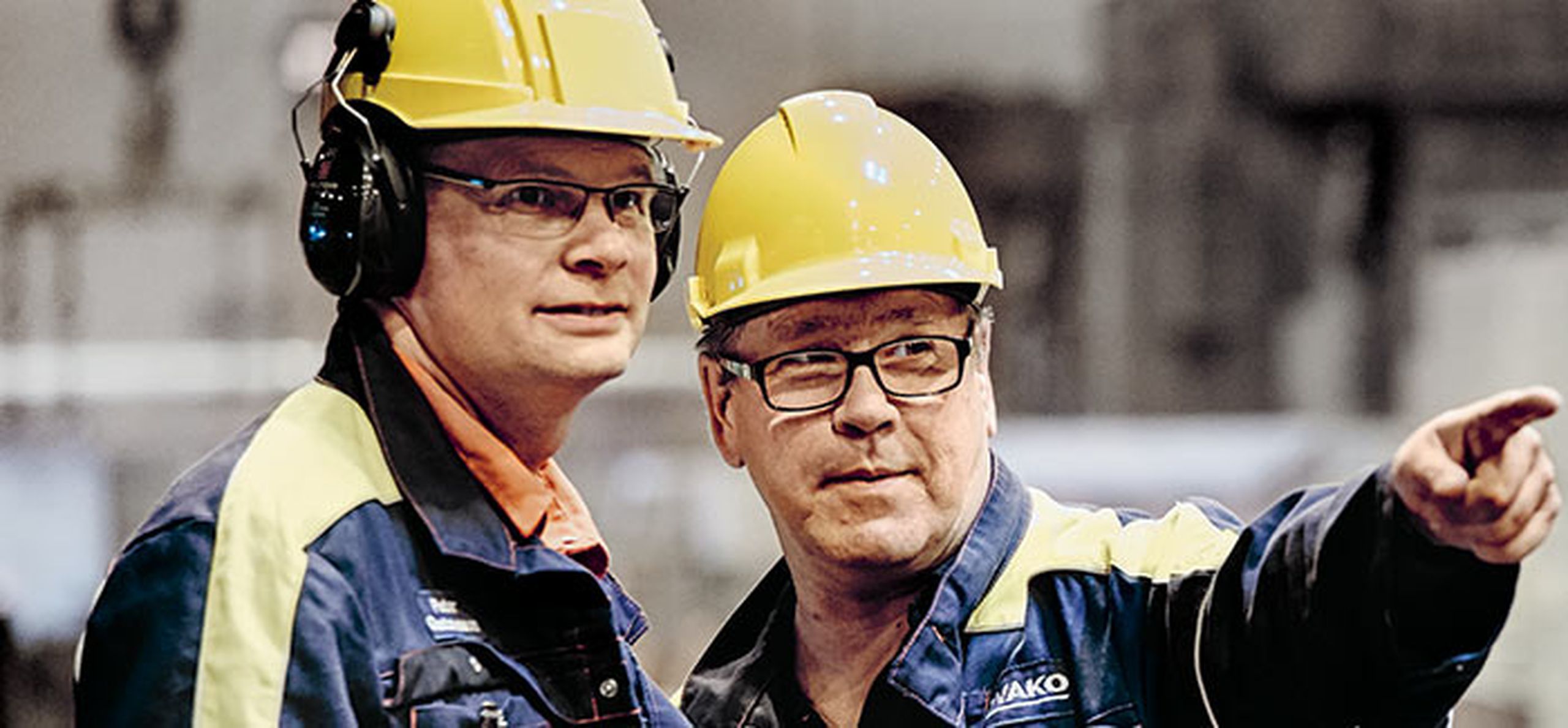 Ovako eployees in Hofors production site