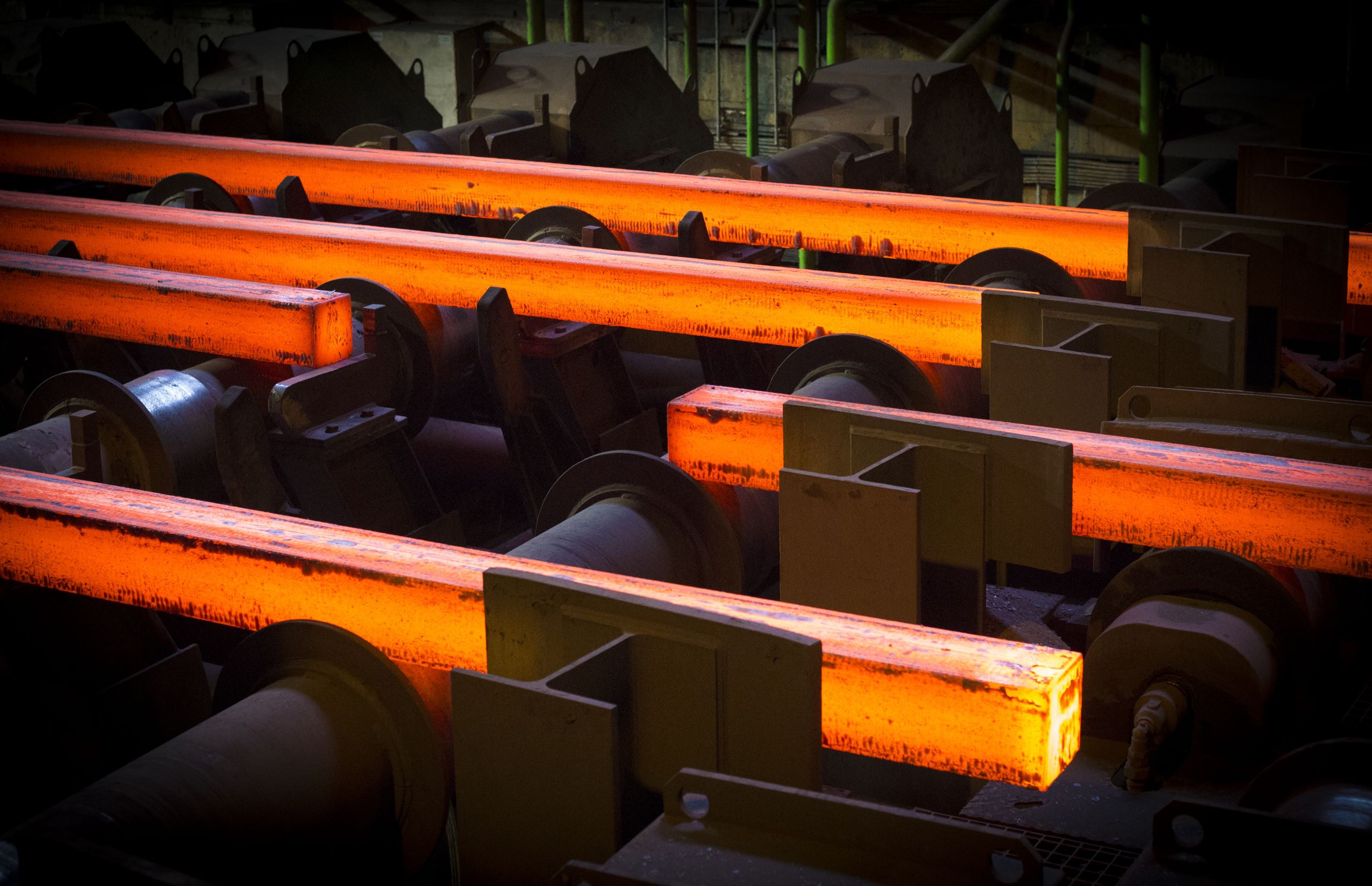hot steel