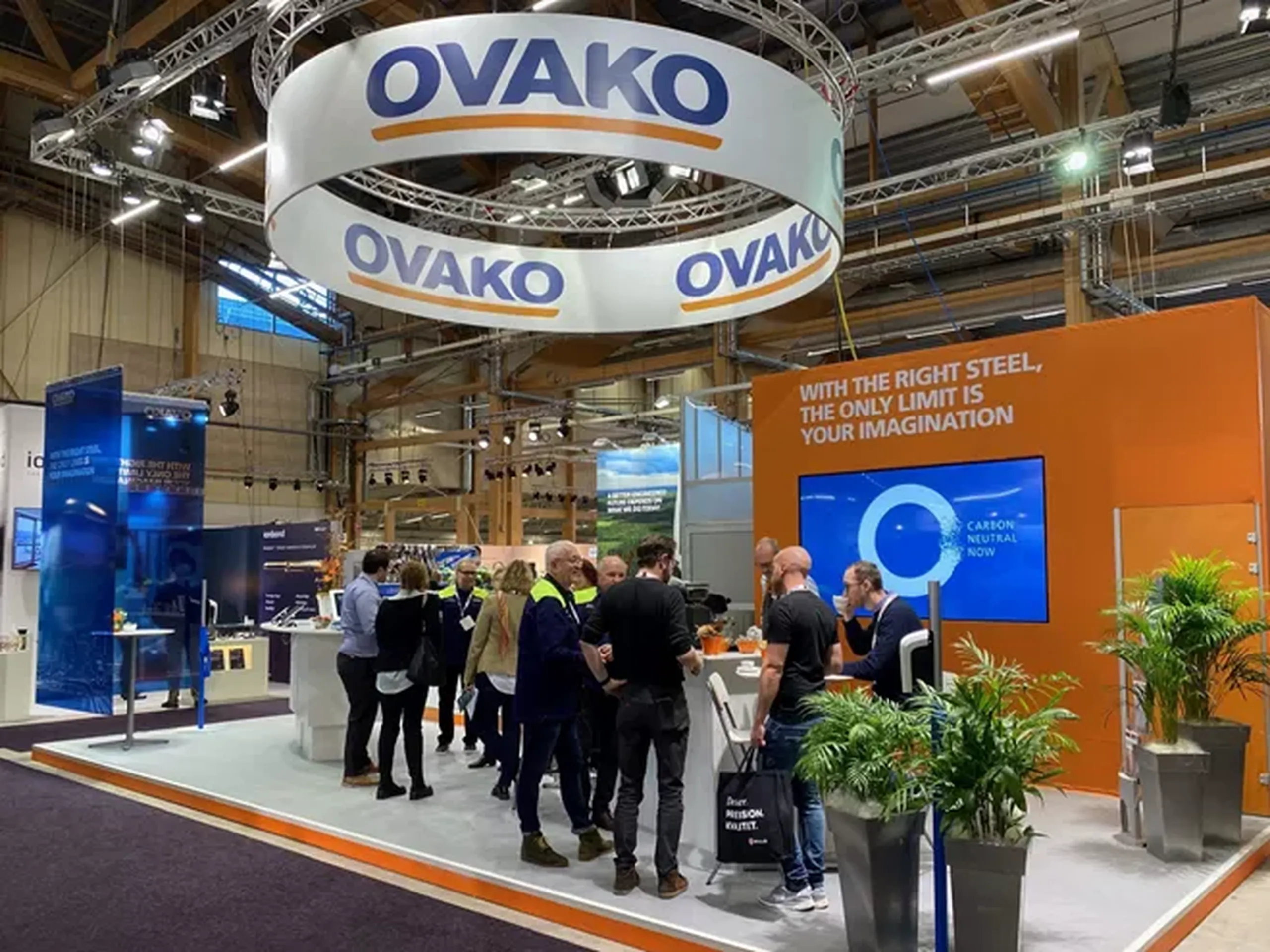 Ovako exhibition stand at Elmia subcontractor