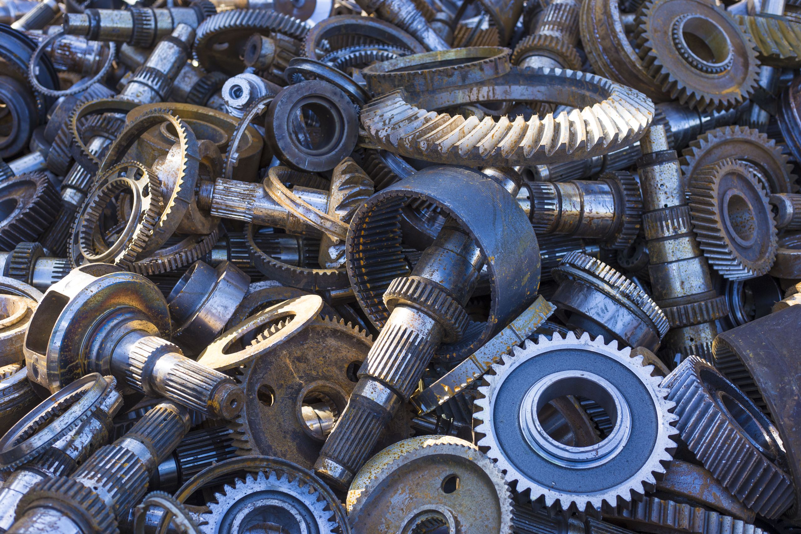 decorative image: scrap metal